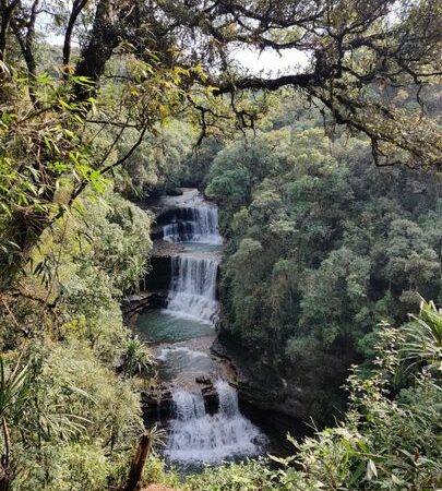 Wei Sawdong Waterfall in Meghalaya
