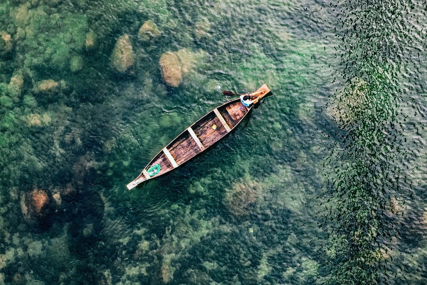 Transparent River in Meghalaya
