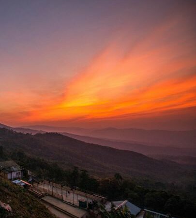 Sunset in Nagaland