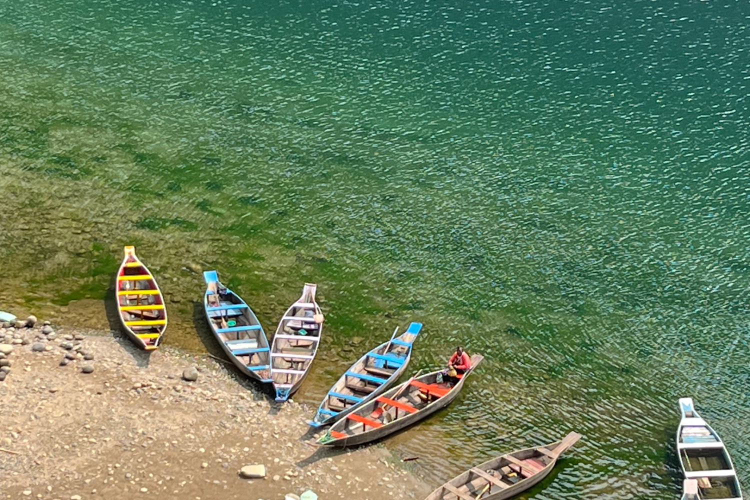 Meghalaya Umngot river Boats