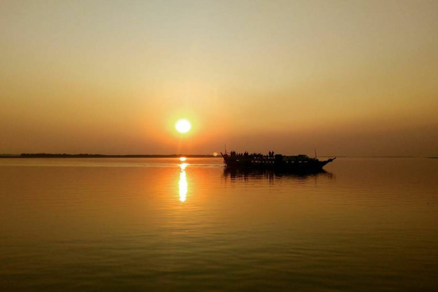 Sunset in Assam