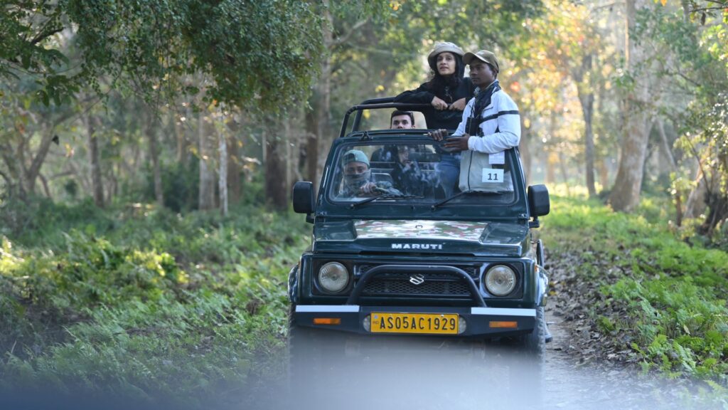 Get Up Close and Personal with Kaziranga's Wildlife on a Jeep Safari