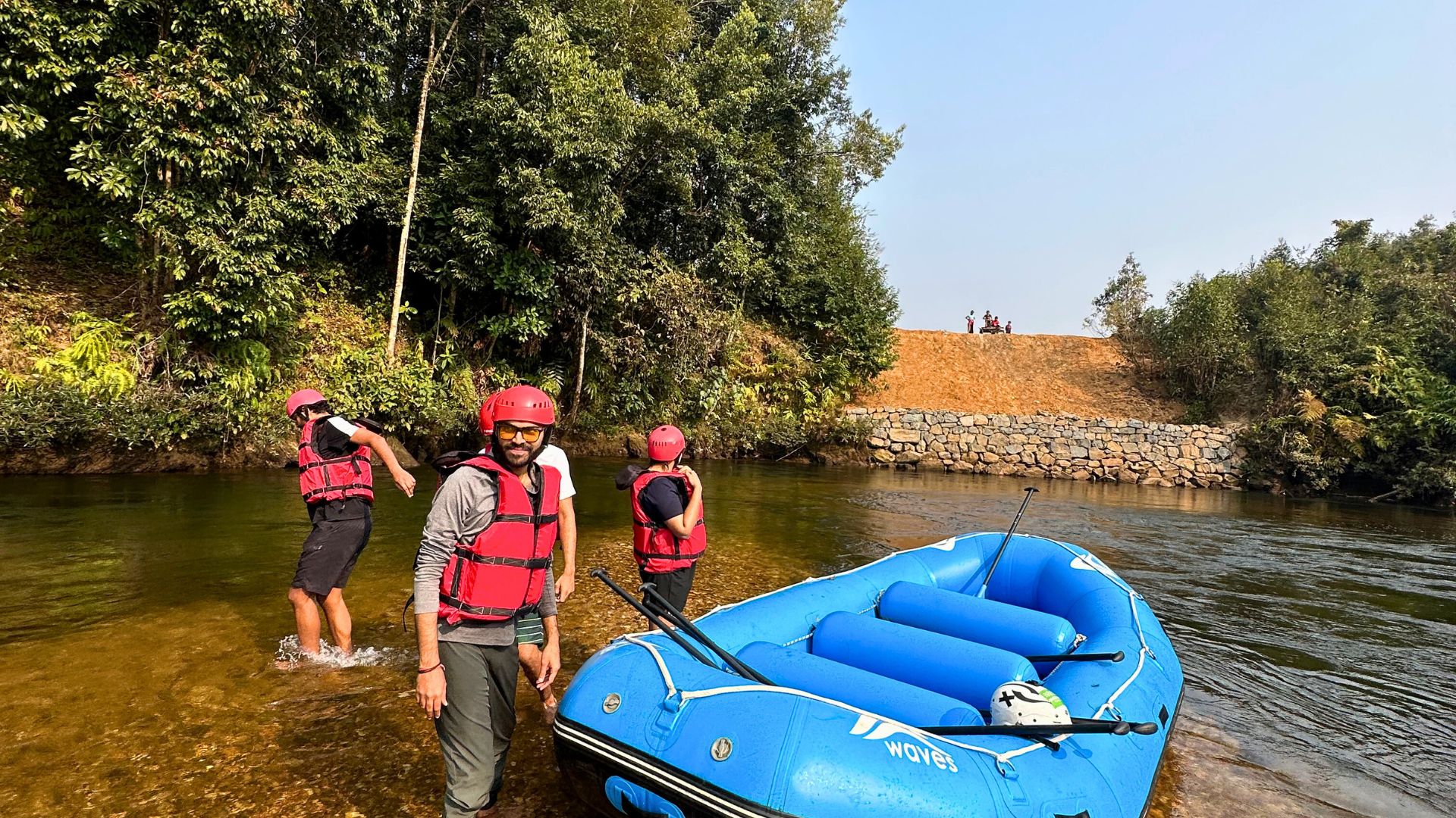 Rafting in Meghalaya