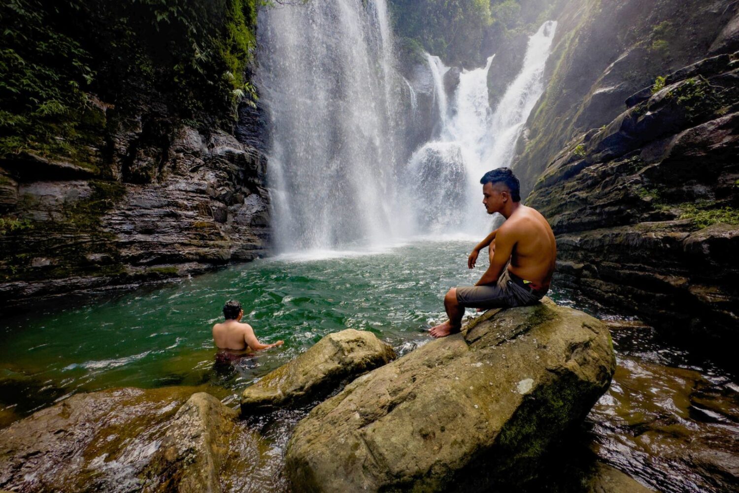 Waterfall in Pynursla