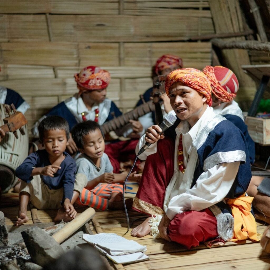 Traditional musicians of Pynter in Meghalaya