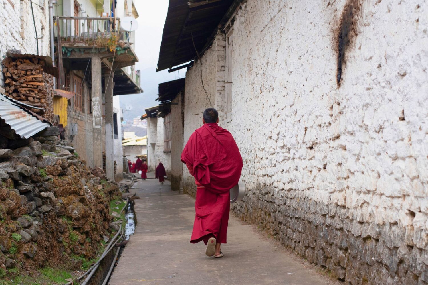 Monk in Tawang Monastery