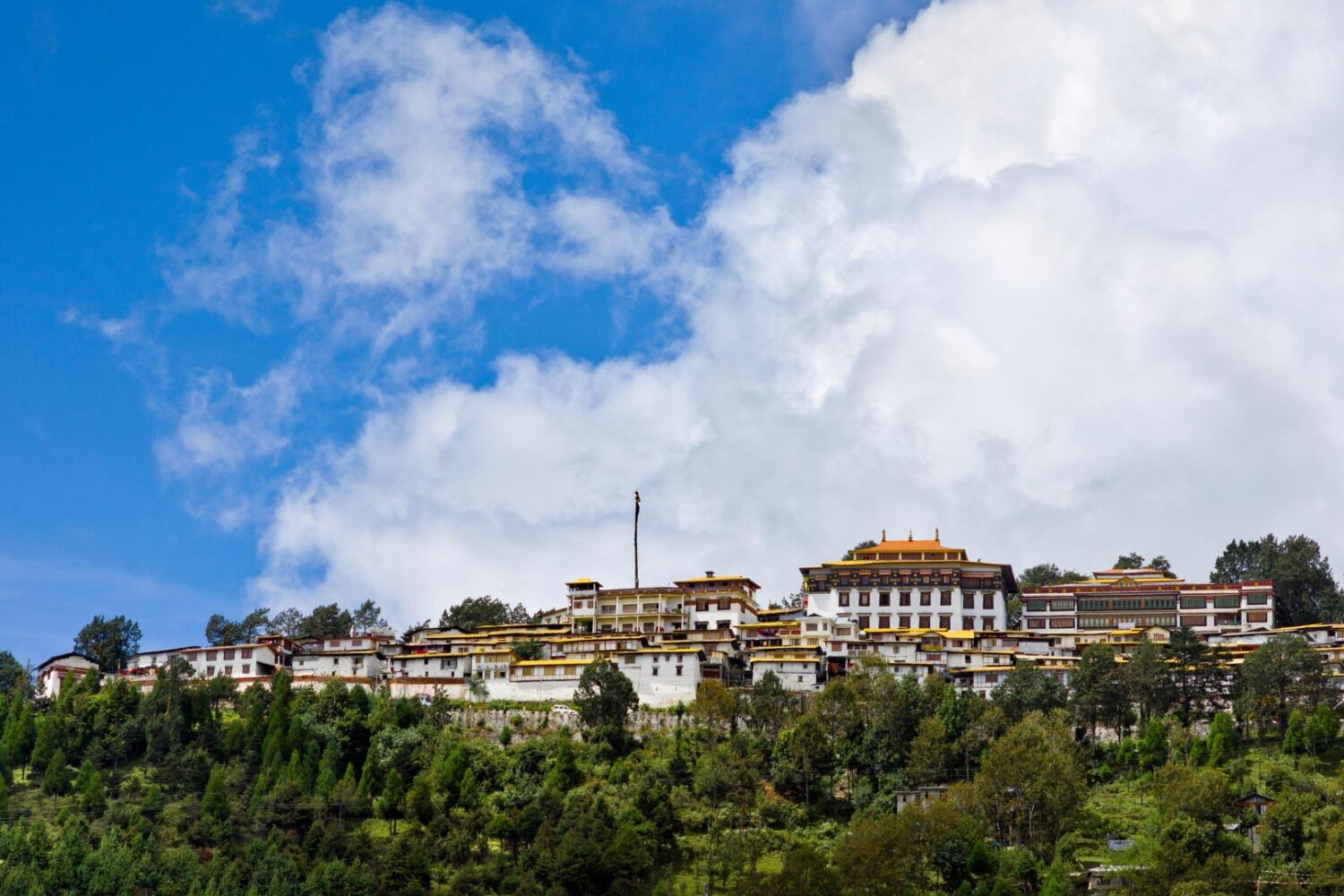 Tawang Monastery complete view