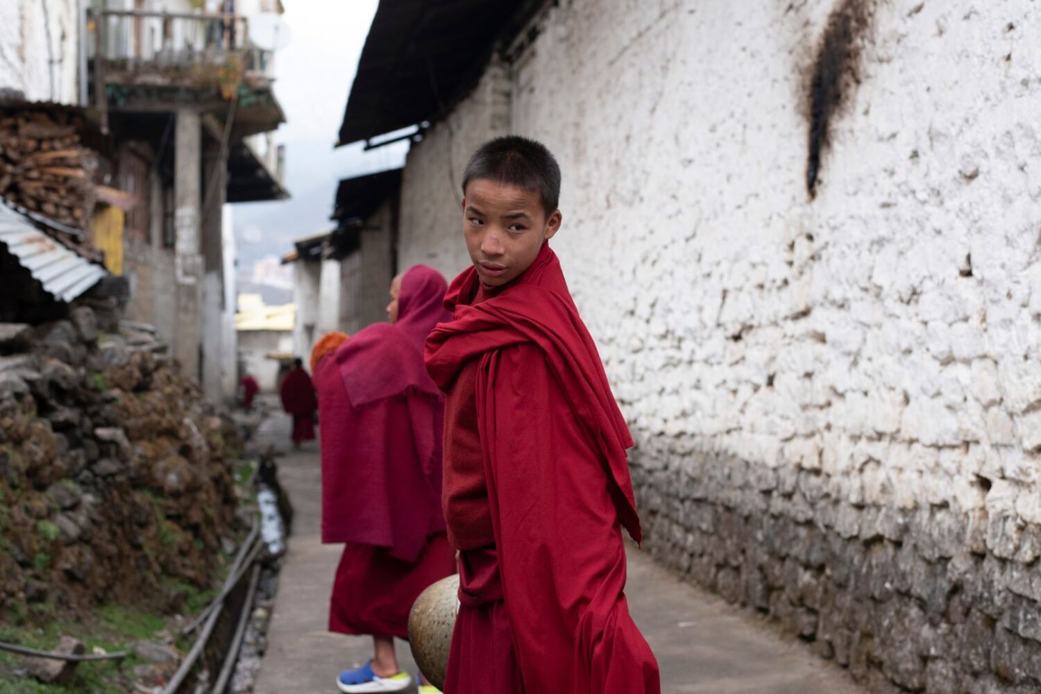 Monks in Tawang Monastery