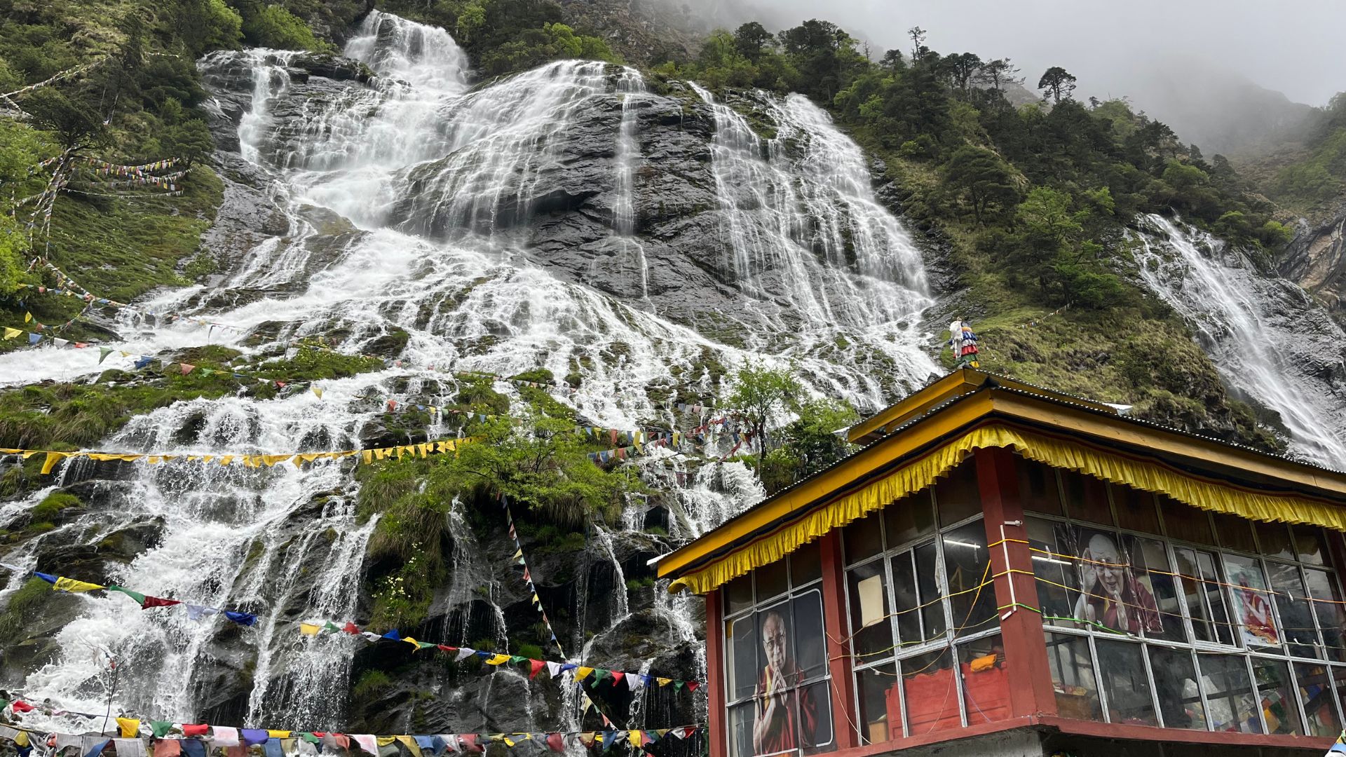 Chumi Gyatse Falls in Western Arunachal Pradesh