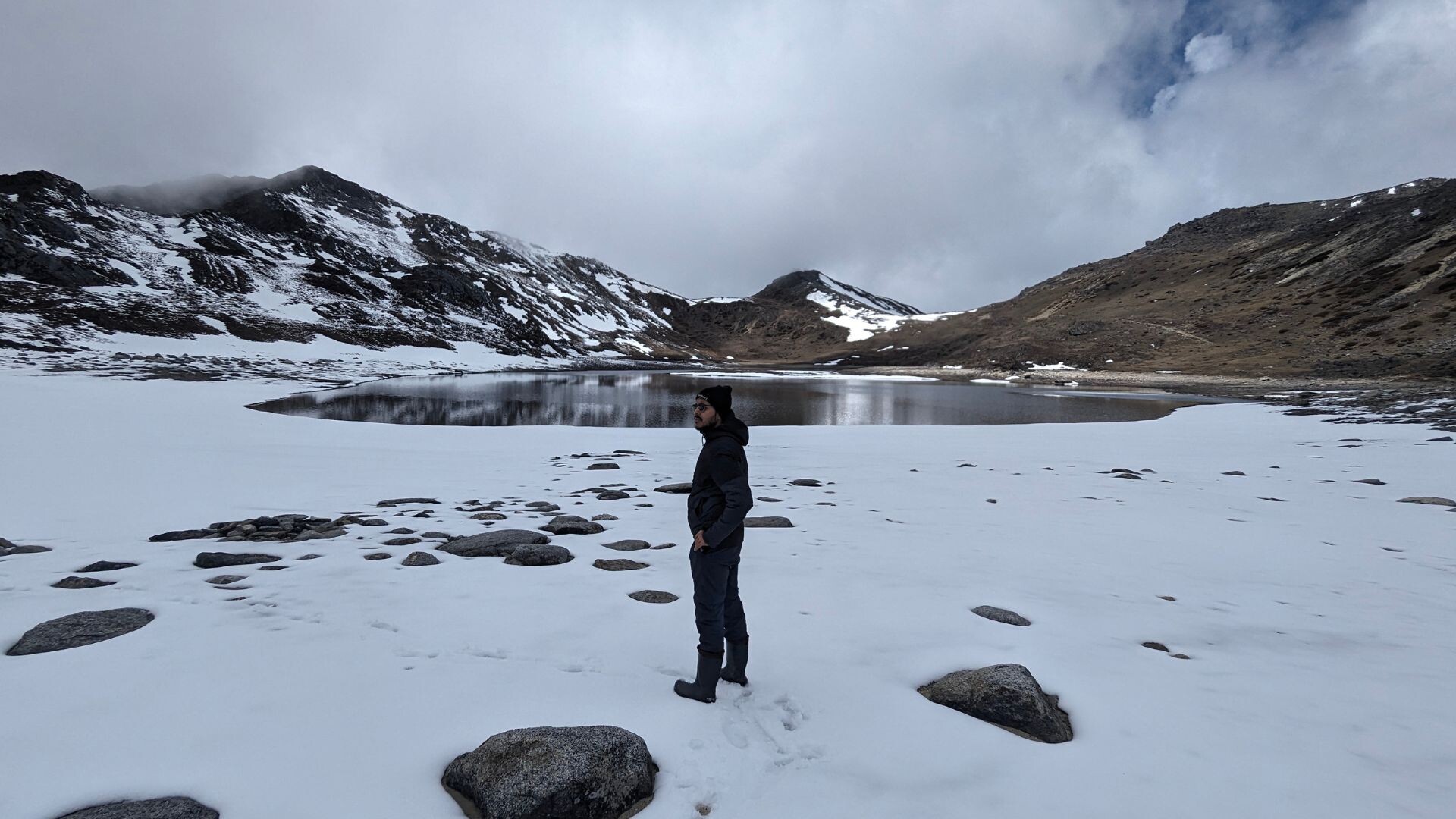 Winter landscape in Arunachal Pradesh