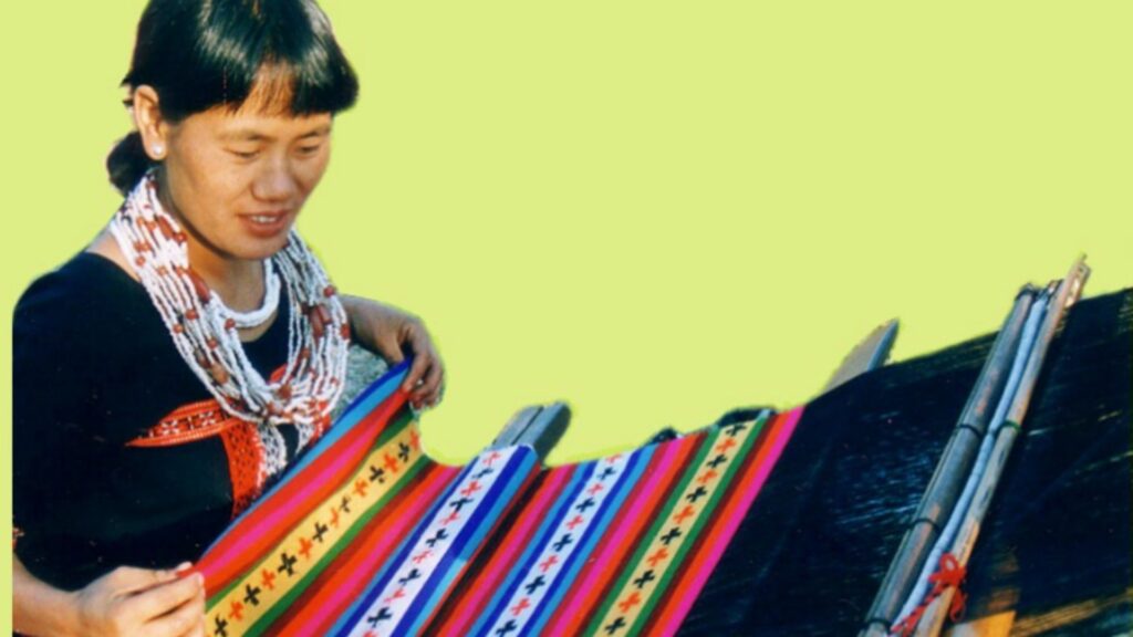 Idu Mishmi weaving