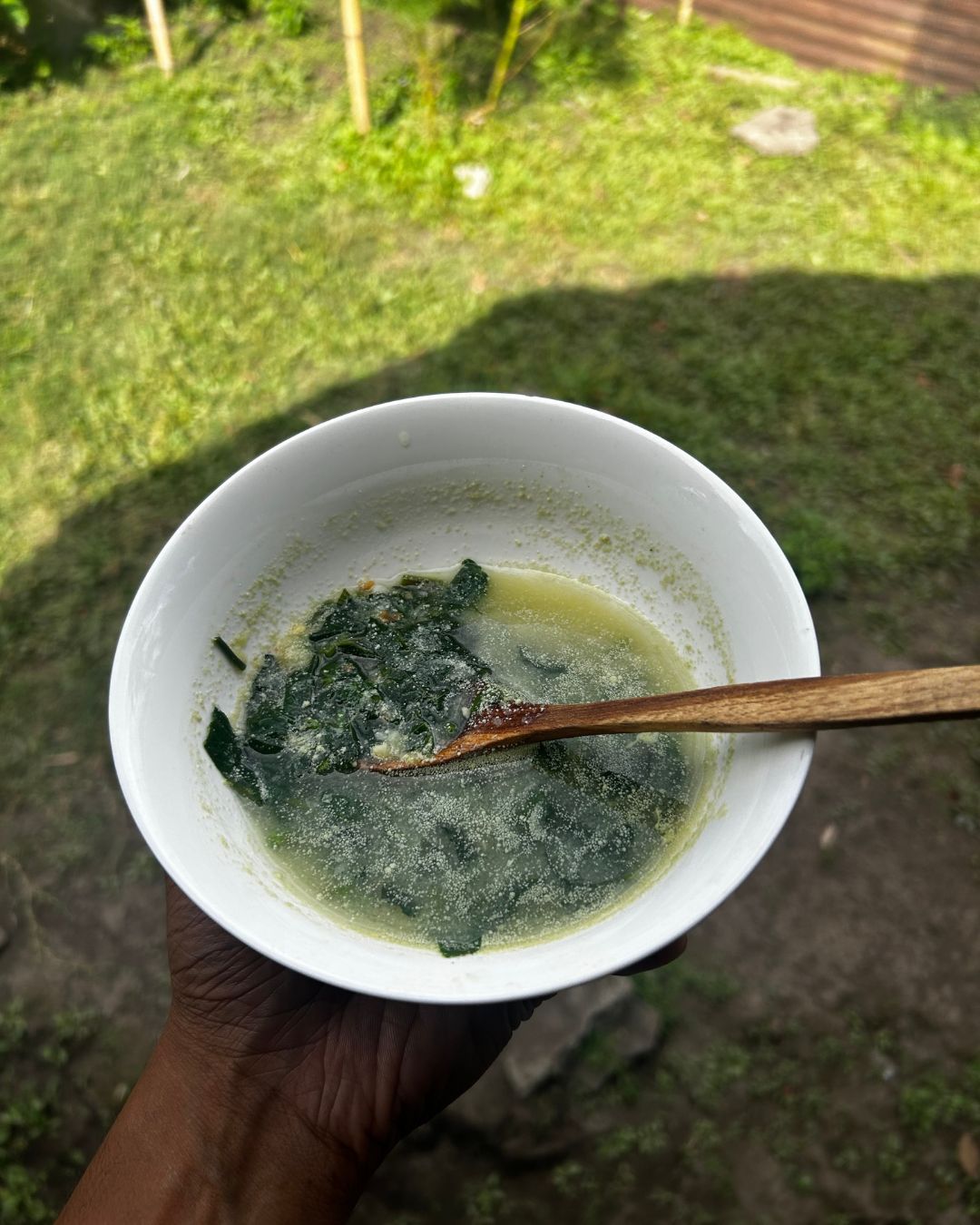 Shared Idu Mishmi meal served in traditional style .