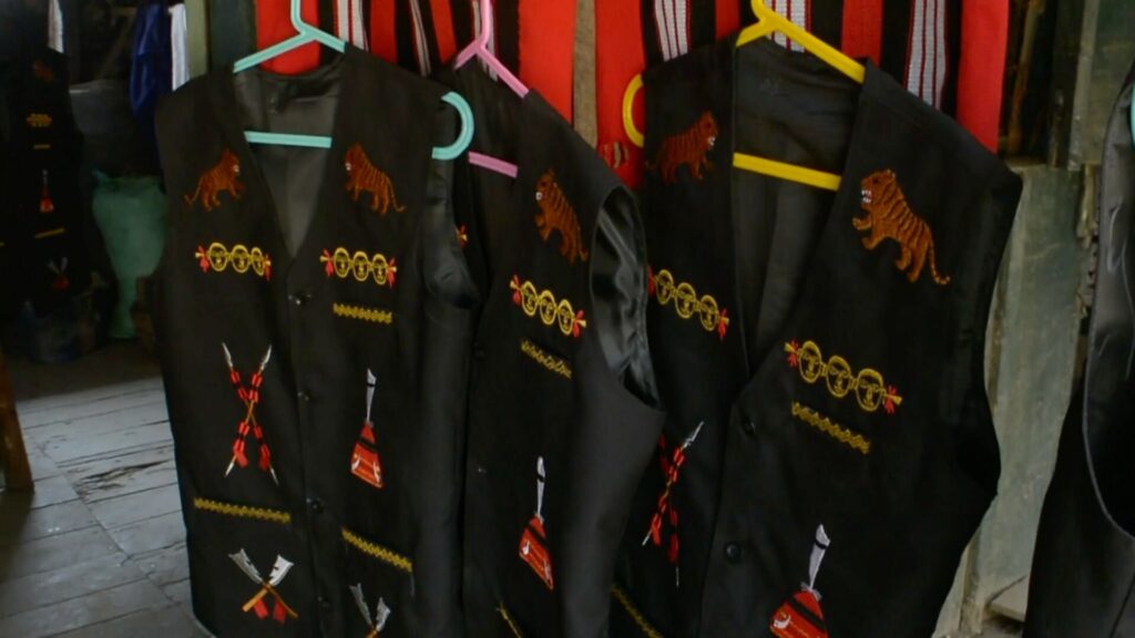 Handcrafted embroidered Konyak vests