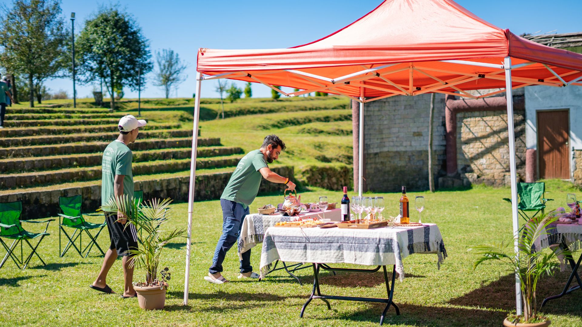 Setup of Wine in khasi Meghalaya