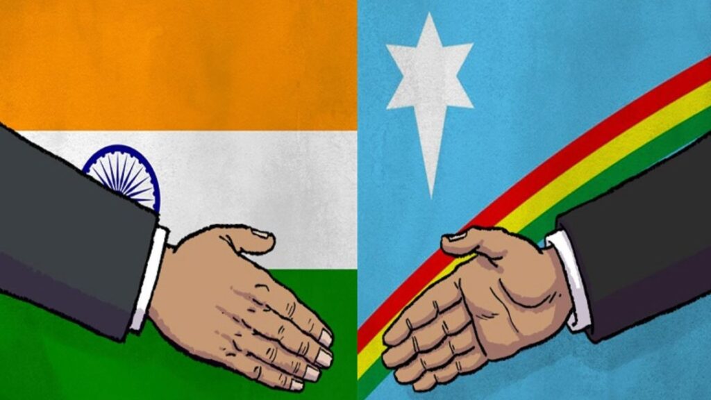 Illustration symbolising India–Naga political dialogue