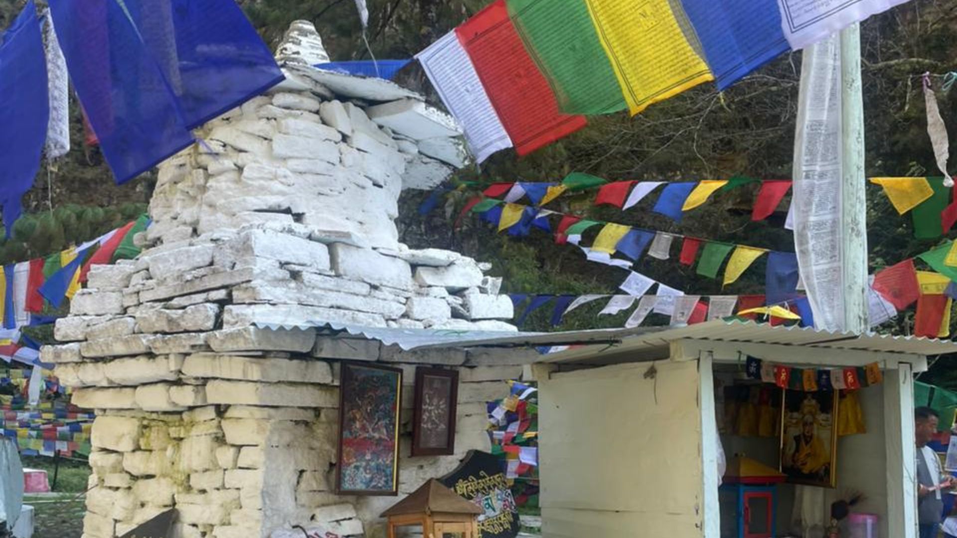 Praying place at khinzamane