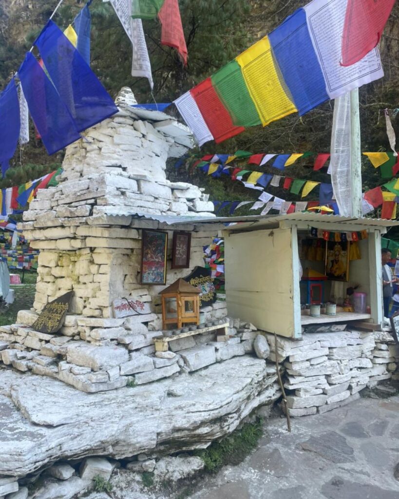 Praying place at khinzamane