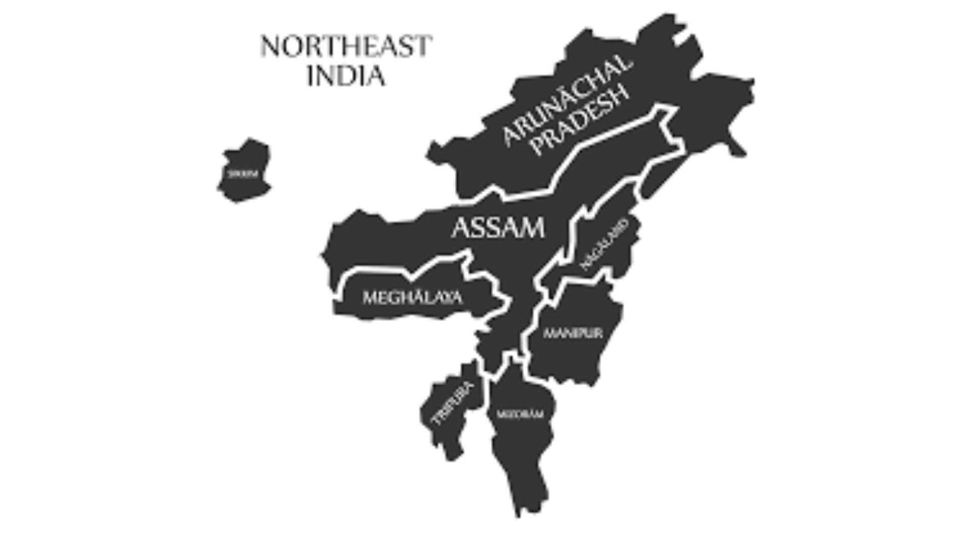The Seven Sisters states of Northeast India