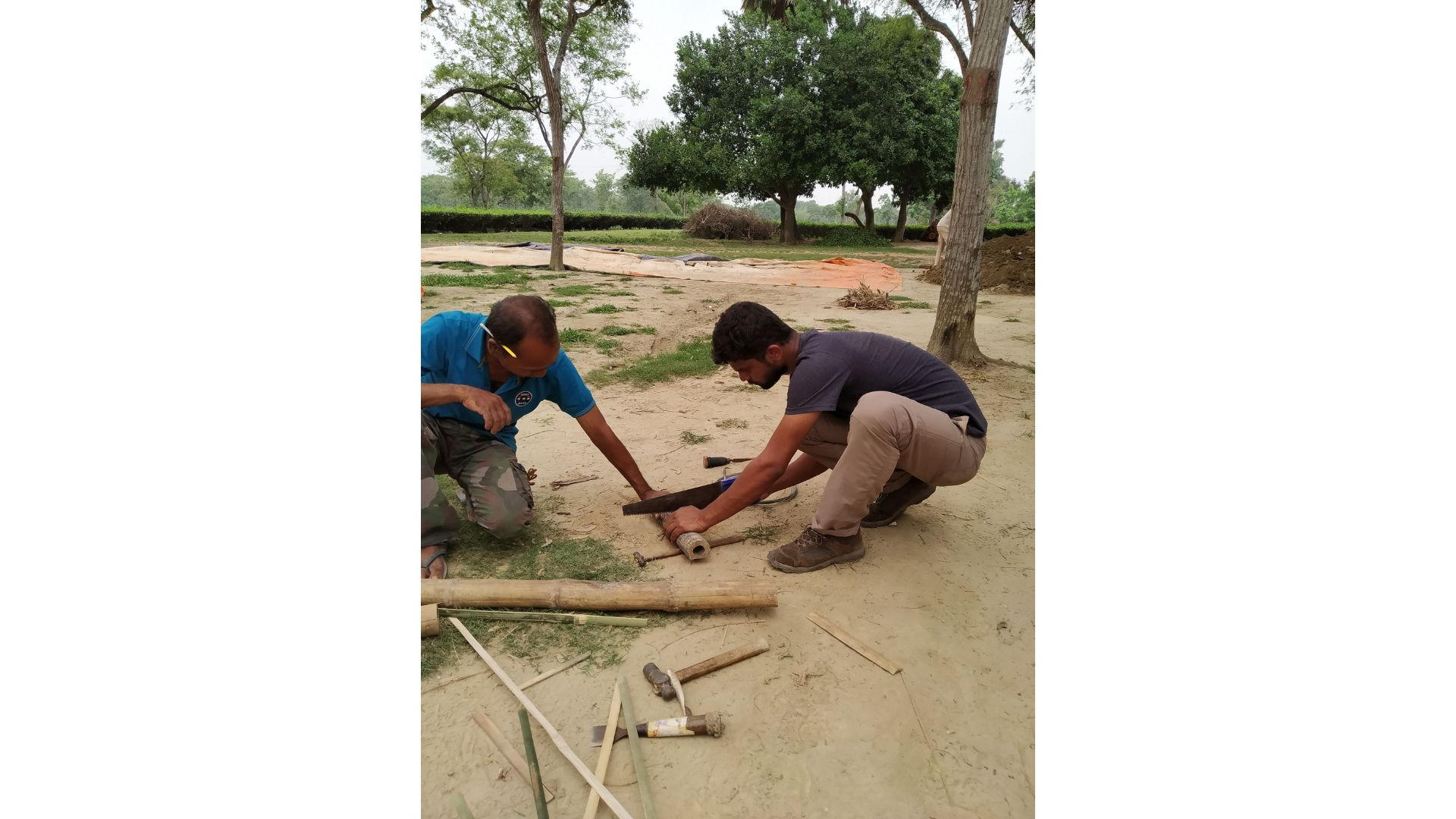 Bamboo as a building material in Northeast India