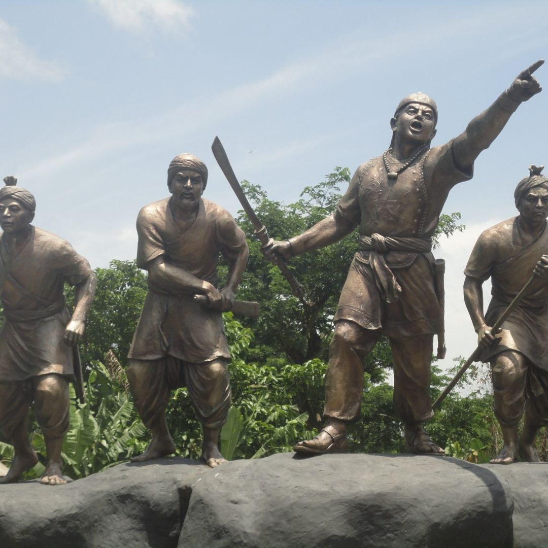 Lachit Borphukan war memorial statues