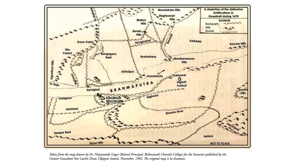 Map drawn by Dr. Nityananda Gogoi