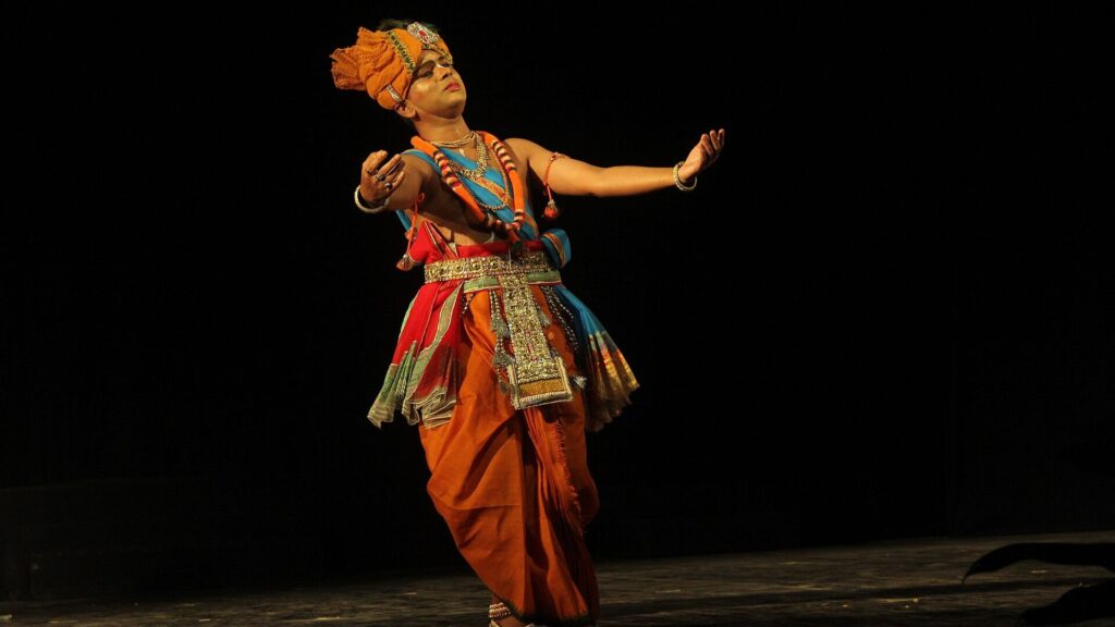 Manipuri classical dance solo performance