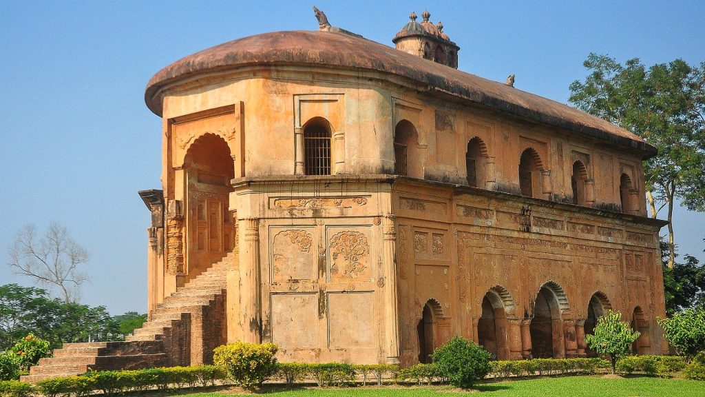 Historic Ahom pavilion in Sivasagar