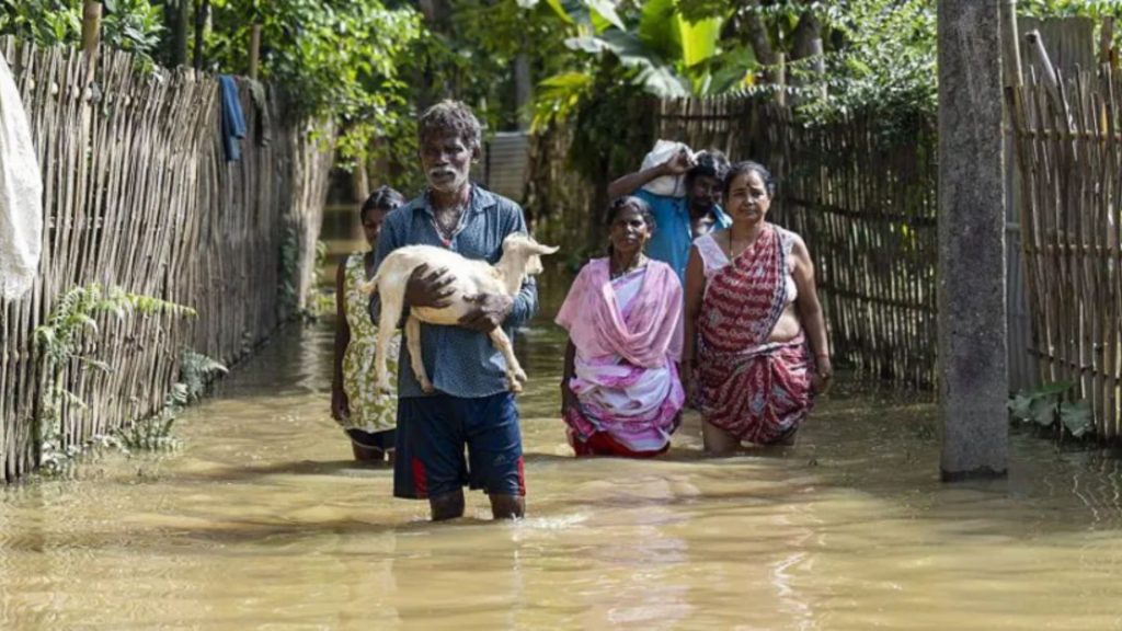 Around 25,000 people are staying in relief camps, while many others have moved in with relatives or friends